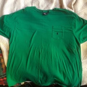 Ralph Lauren XL Green Classic Fit Tee NWOT
